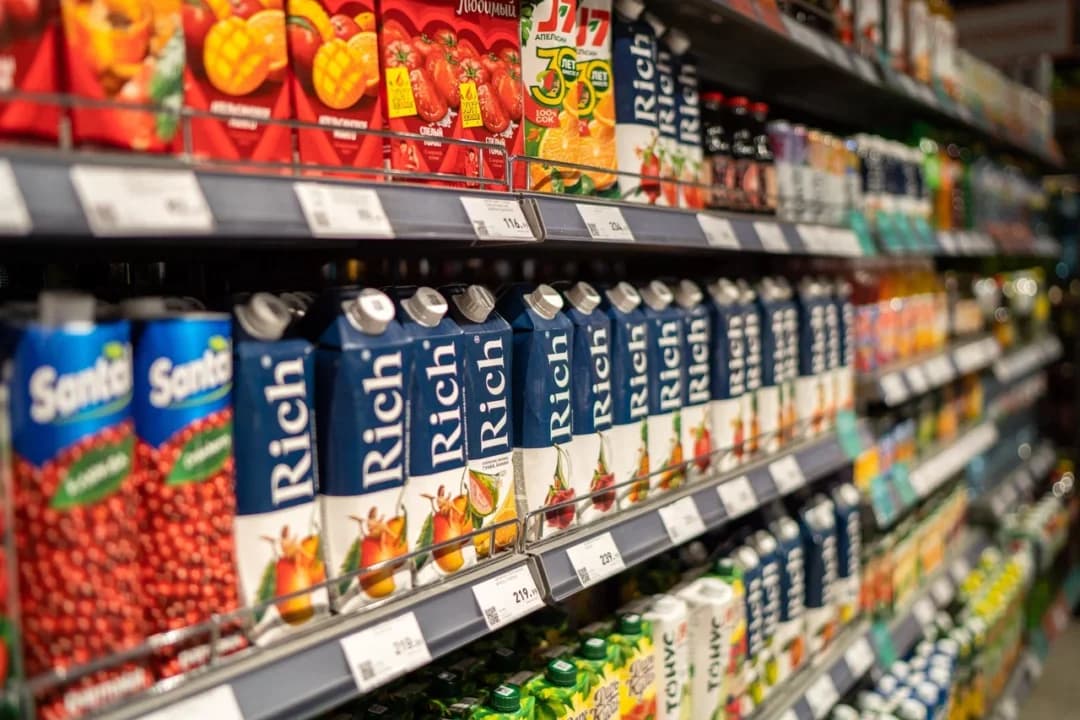 Мировой рынок фруктовых соков будет расти на 4% в год