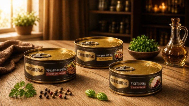 Бренд «Стародворье» выходит на рынок консервированной готовой еды